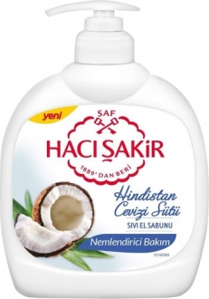 Hacı Şakir Hindistan Cevizi Sütü Sıvı Sabun 500 ml
