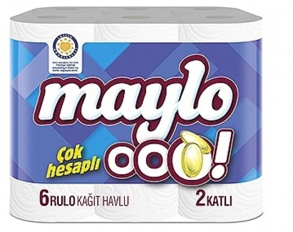 Maylo Ooo! Kağıt Havlu 6 Rulo