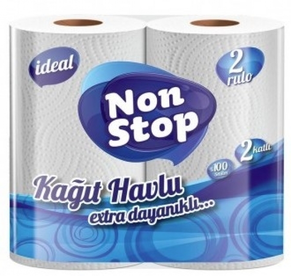 Non Stop İdeal Kağıt Havlu 2 Rulo