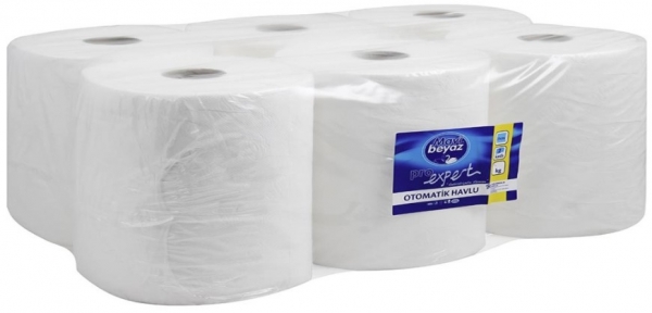 Mavi Beyaz Pro Expert 21 cm Hareketli Kağıt Havlu 6 Rulo