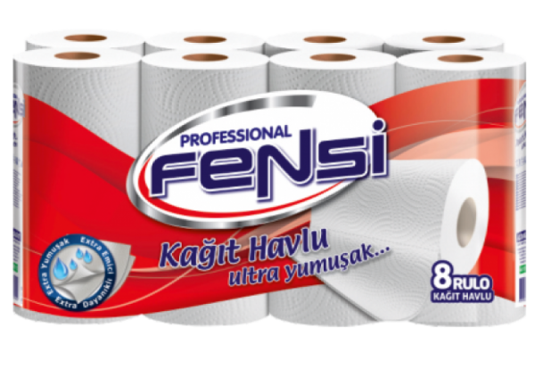 Fensi Professional Kağıt Havlu 8 Rulo