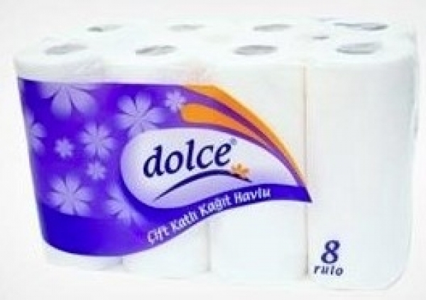 Dolce Kağıt Havlu 8 Rulo (8 Rulo)