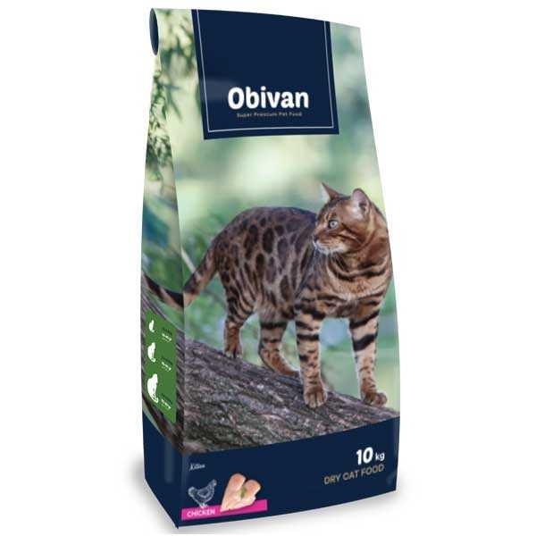 Obivan Tavuklu ve Kızılcıklı Yavru 10 kg Kedi Maması