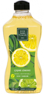 Eyüp Sabri Tuncer Çeşme Limonu Doğal Zeytinyağlı Sıvı Sabun 1.5 lt