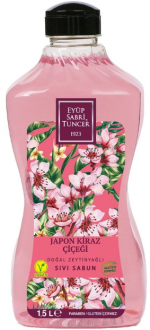 Eyüp Sabri Tuncer Japon Kiraz Çiçeği Doğal Zeytinyağlı Sıvı Sabun 1.5 lt