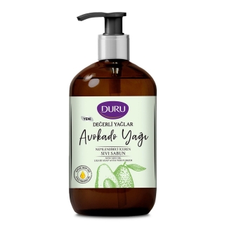 Duru Değerli Yağlar Nemlendiricili Avokado Yağı Sıvı Sabun 500 ml