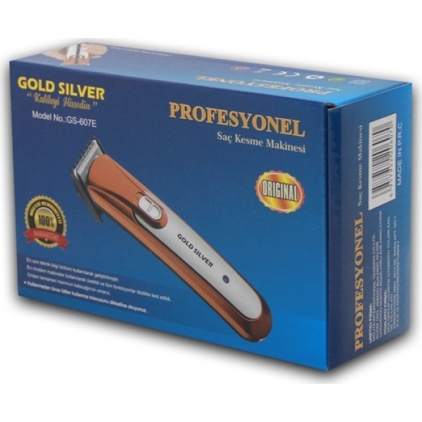 Gold Silver GS-607E Saç Kesme Makinesi