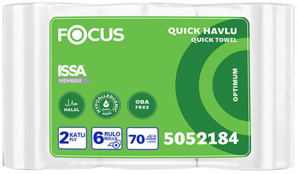 Focus Optimum 21 cm Jumbo Hareketli Kağıt Havlu 6 Rulo