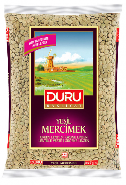 Duru Yeşil Mercimek 1 kg (1 kg)