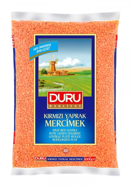 Duru Kırmızı Yaprak Mercimek 1 kg (1 kg)
