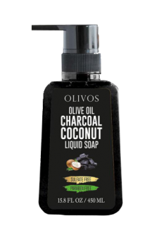 Olivos Kömür Hindistan Cevizi Sıvı Sabun 450 ml