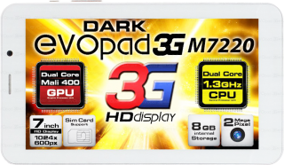 Dark EvoPad M7220 (3G) Tablet