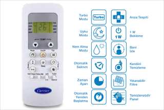 Carrier XPower 12 Duvar Tipi Klima