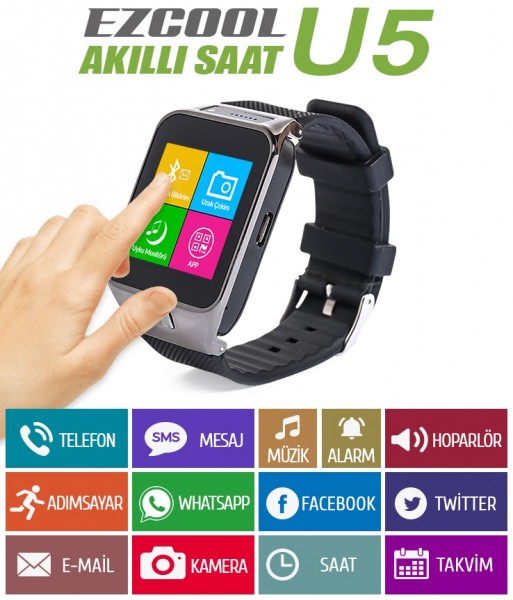 Ezcool U5 Akıllı Saat