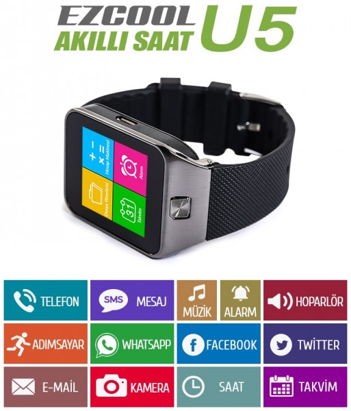 Ezcool U5 Akıllı Saat