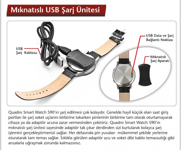 Quadro S90 Akıllı Saat