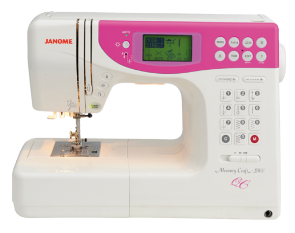 Janome MC 5900 QC Dikiş ve Nakış Makinesi