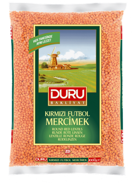 Duru Kırmızı Futbol Mercimek 1 kg (1 kg)