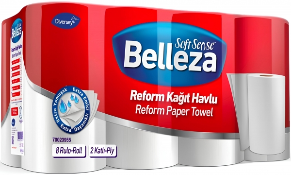 Belleza Reform Kağıt Havlu 8 Rulo