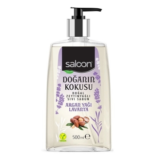 Saloon Argan Yağı & Lavanta Sıvı Sabun 500 ml