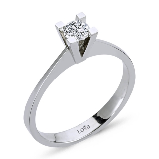 Lova 1010020 0.23 Karat Pırlanta Yüzük