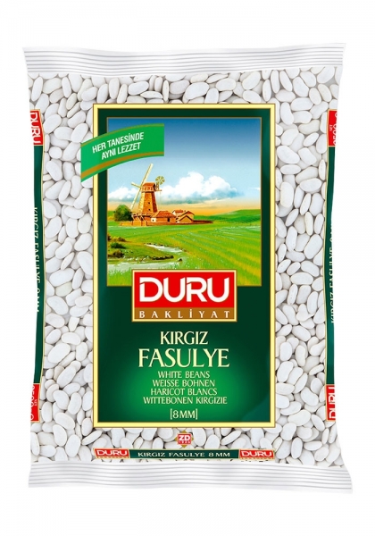 Duru 8 mm Kırgız Kuru Fasulye 2.5 kg (2.5 kg)