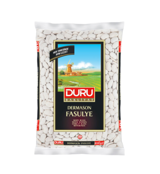 Duru 8 mm Dermason Kuru Fasulye 1 kg