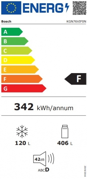 Bosch KGN76VIF0N Buzdolabı