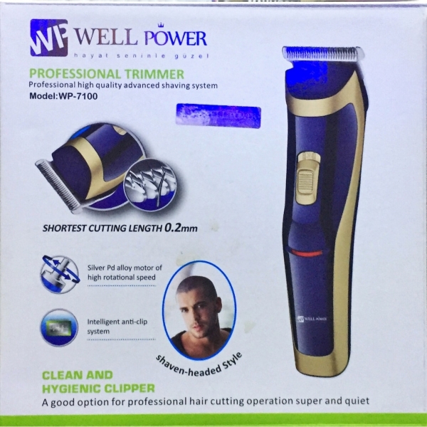 Well Power WP-7100 Çok Amaçlı Tıraş Makinesi