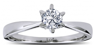 Lova 1020091 0.34 Karat Pırlanta Yüzük