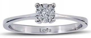 Lova 1020166 0.30 Karat Görünümlü Pırlanta Yüzük