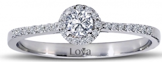 Lova 1020161 0.30 Karat Pırlanta Yüzük