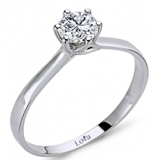 Lova 1010047 0.43 Karat Pırlanta Yüzük