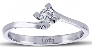 Lova 1070031 0.18 Karat Pırlanta Yüzük