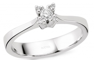 Ejoya EJ57594 0.14 Karat Pırlanta Yüzük