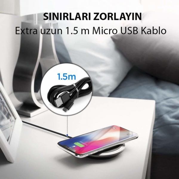 Spigen Essential F308W Şarj Aleti