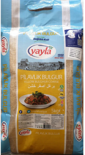 Yayla Pilavlık Bulgur 5 kg (5 kg)