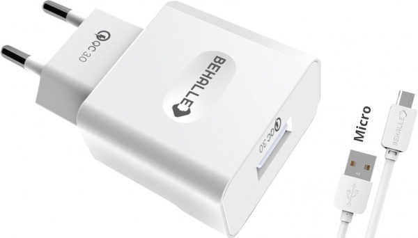 Behalle Qualcomm Quick Charge 3.0A Şarj Aleti