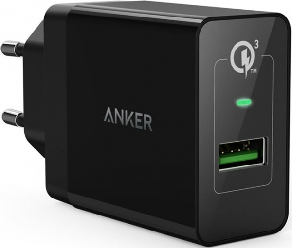 Anker PowerPort+ 1 with Quick Charge 3.0 Şarj Aleti