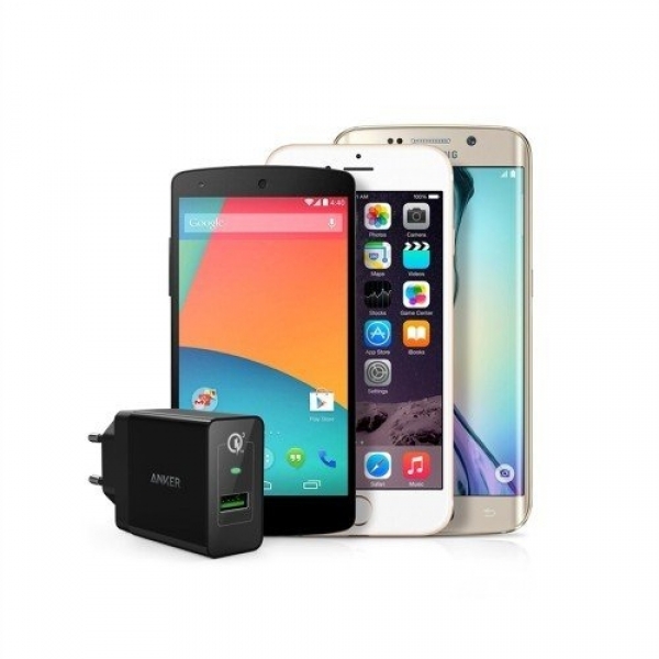 Anker PowerPort+ 1 with Quick Charge 3.0 Şarj Aleti