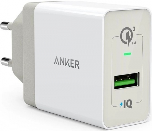 Anker PowerPort+ 1 with Quick Charge 3.0 Şarj Aleti