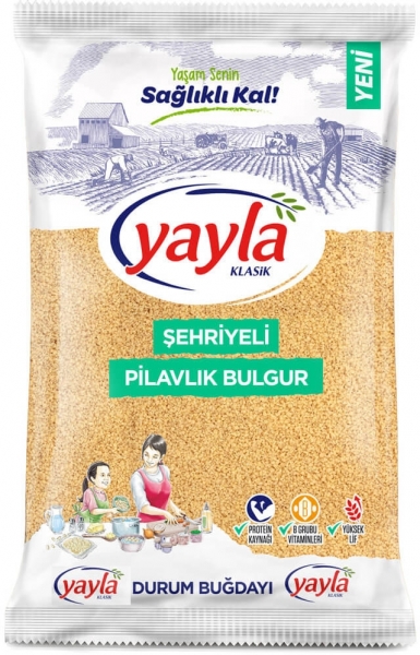 Yayla Şehriyeli Pilavlık Bulgur 500 gr (500 g)