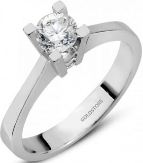Goldstore DRS39773 0.50 Karat Pırlanta Yüzük
