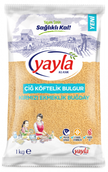 Yayla Çiğ Köftelik Bulgur 1 kg (1 kg)
