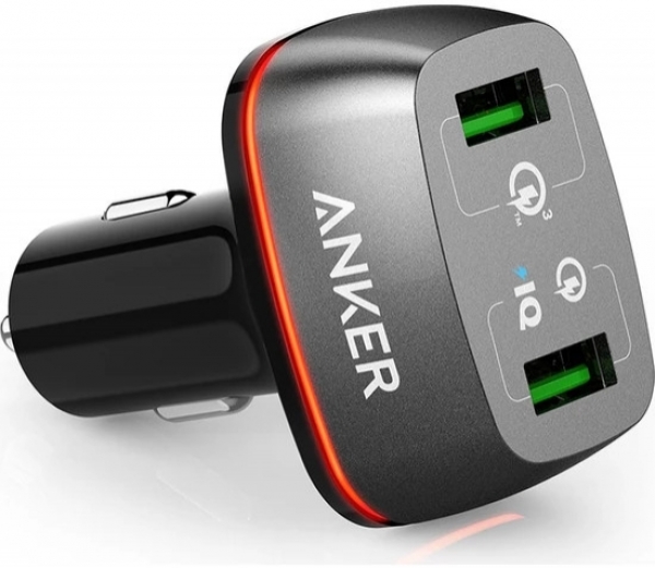 Anker PowerDrive+ 2 with Quick Charge 3.0 Şarj Aleti