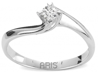Ariş Pırlanta RT401609-0100 0.14 Karat Pırlanta Yüzük