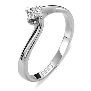 Ariş Pırlanta RT401609-0100 0.14 Karat Pırlanta Yüzük