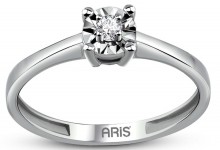 Ariş Pırlanta RT404018-0032 0.25 Karat Efektli Pırlanta resim