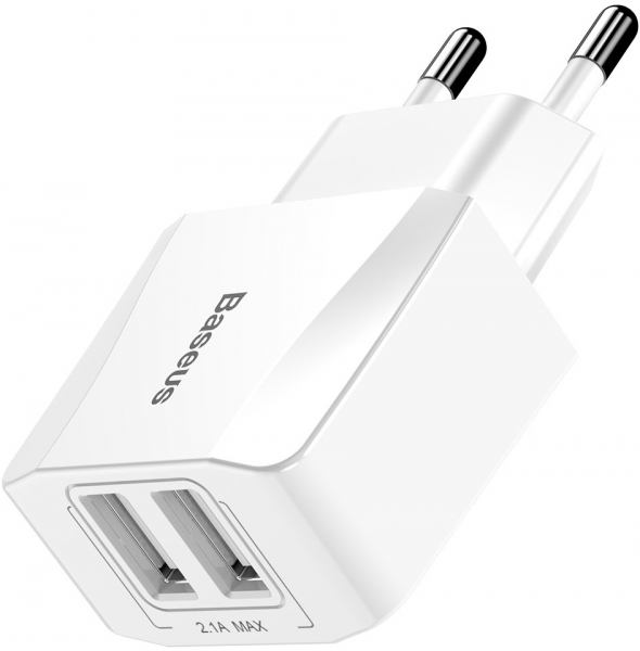 Baseus Mini Dual-U Charger Şarj Aleti