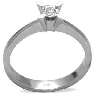 Ariş Pırlanta RT403471-0014 0.25 Karat Efektli Pırlanta Yüzük